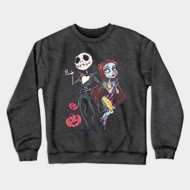 Little Nightmare before christmas Crewneck Sweatshirt by Mordred's Crown